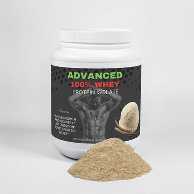Advanced 100% Whey Protein Isolate (Vanilla)