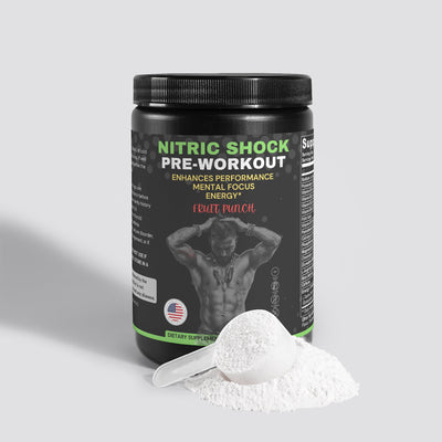 Nitric Shock Pre-Workout Powder (Fruit Punch)