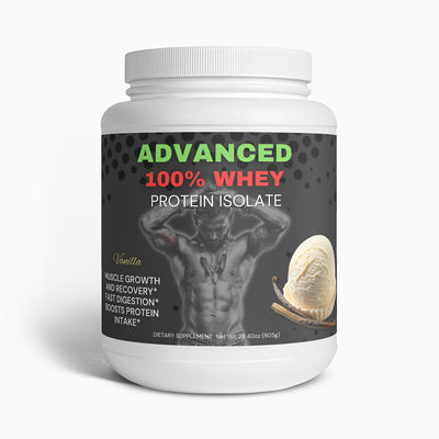 Advanced 100% Whey Protein Isolate (Vanilla)