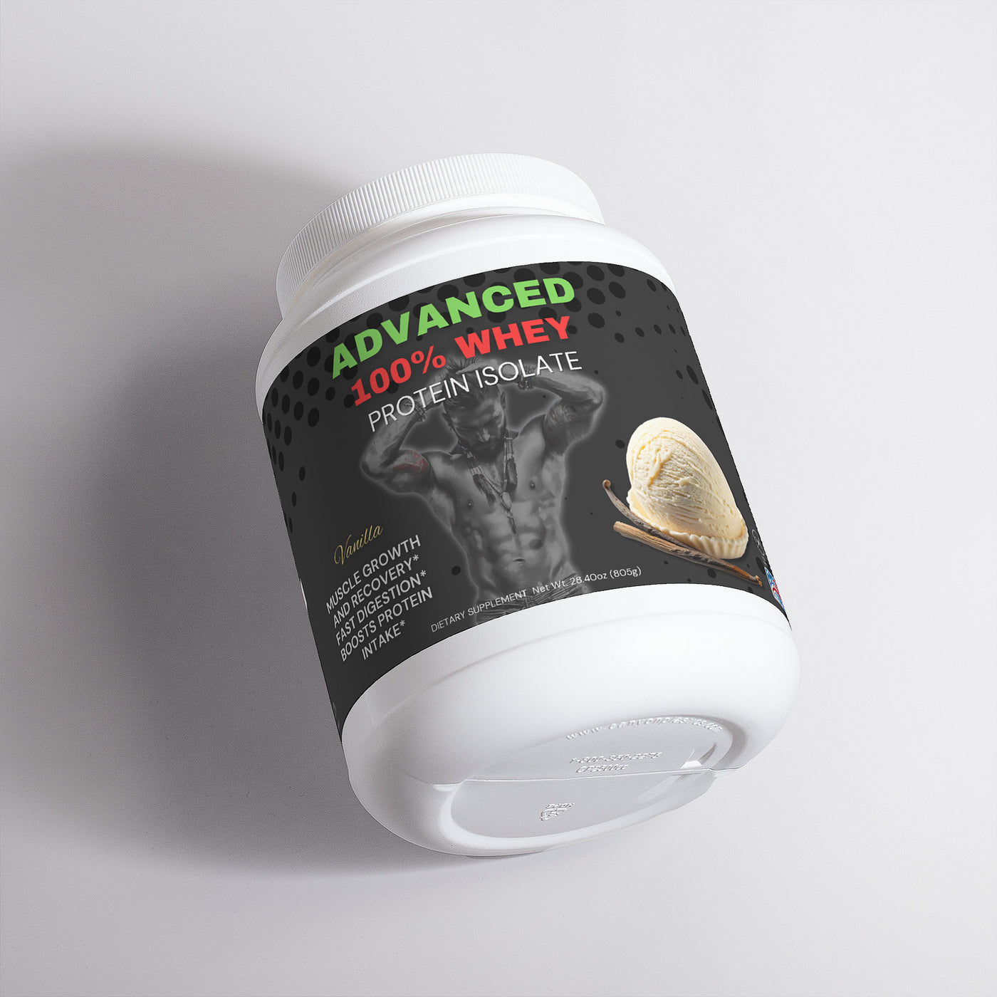 Advanced 100% Whey Protein Isolate (Vanilla)