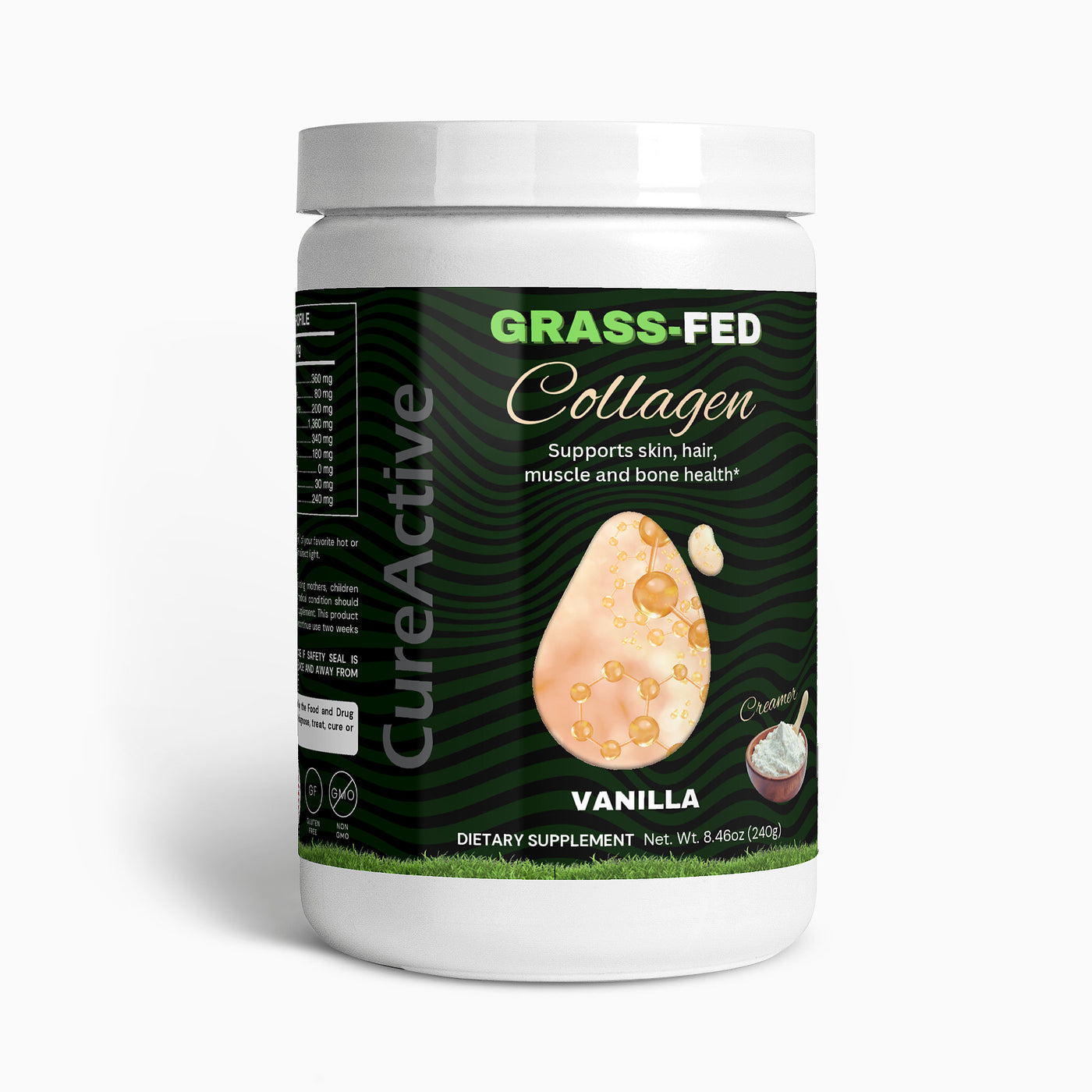 Grass-Fed Collagen Creamer (Vanilla)